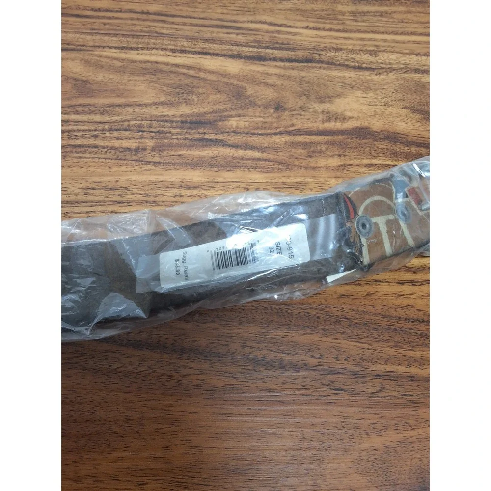UGA GEORGIA BULLDOGS Leather Belt By Enmon Size 32 - Brown NCAA  Go Dogs! New